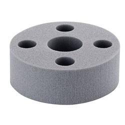 Test tube insert, 4 test tubes Ø 16 mm, for universal attachment, MS 1.33