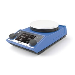 Magnetic stirrer with heating, enamel plate, RET control-visc white