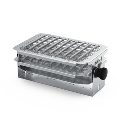 Adjustable tube rack, up to 60 sample vessels, tube range 8-30 mm, IO R 2.10