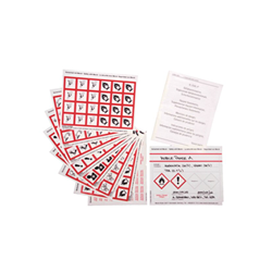 Label set acc. GHS - 1set