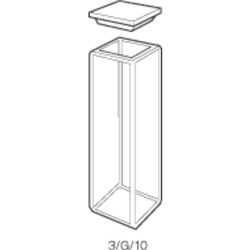 Cuvette Suprasil Quartz Type 3 10mm pathlength
